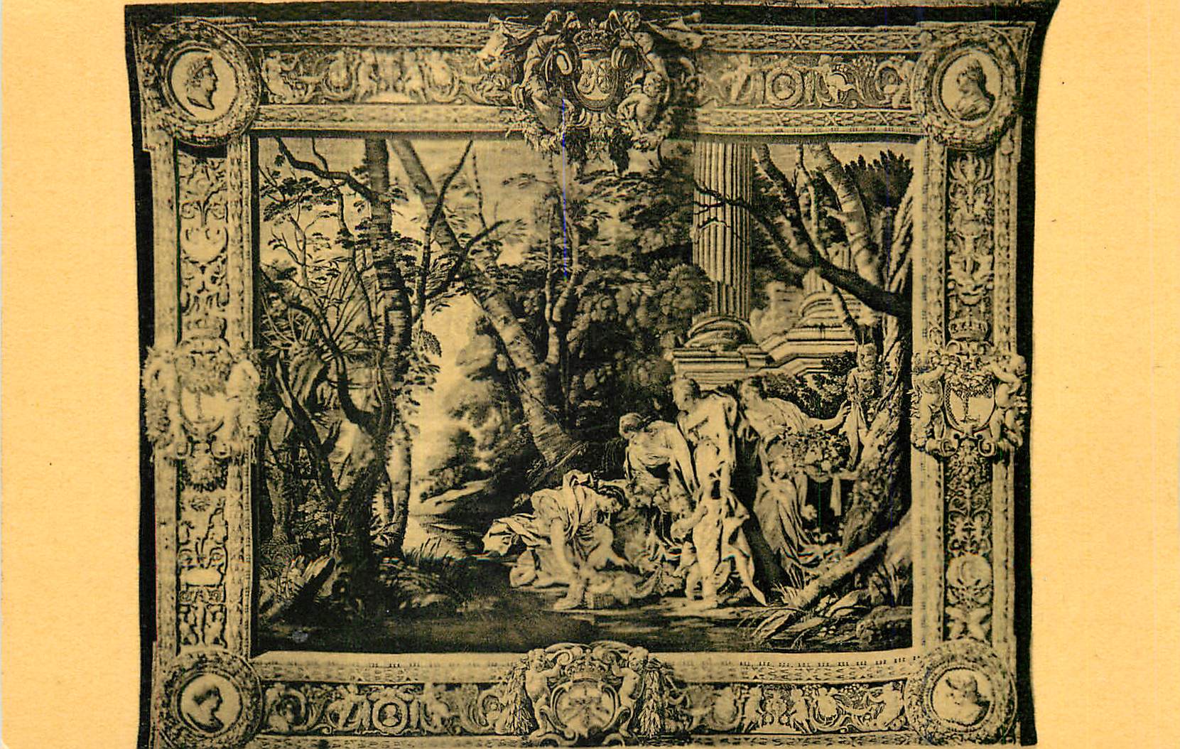 CPM Moise sauve des eaux Paris Musee du Louvre 