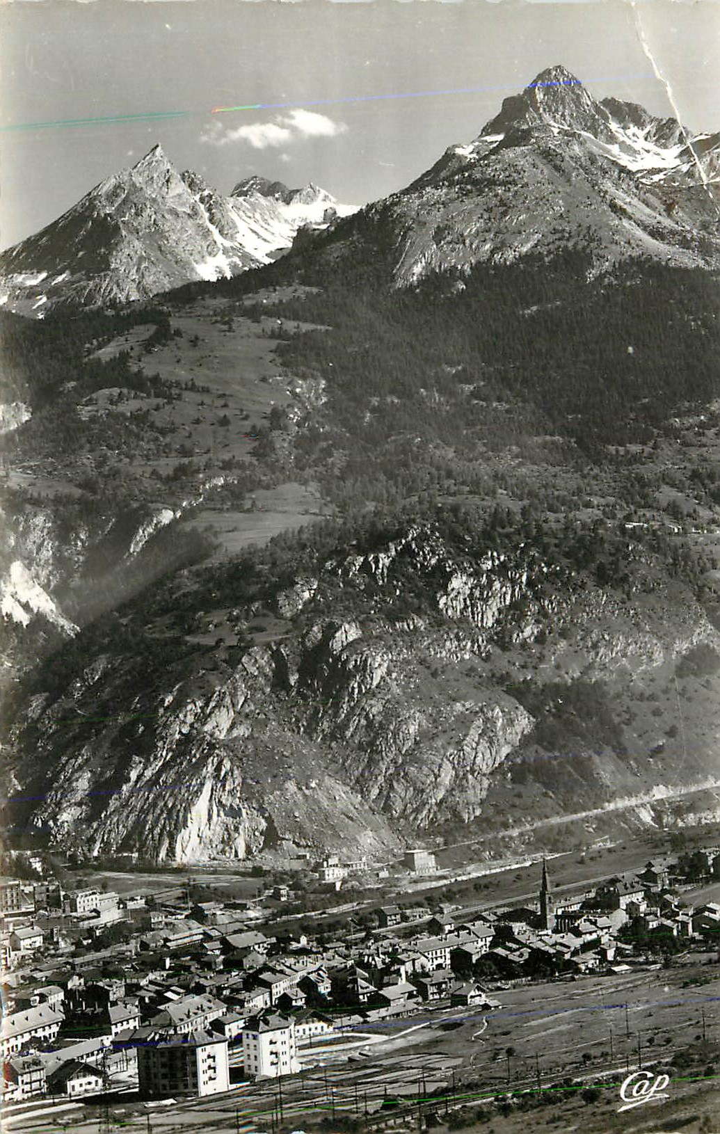CPM Modane Vue generale l Aiguille Doran et Le Rateau d Aussois 
