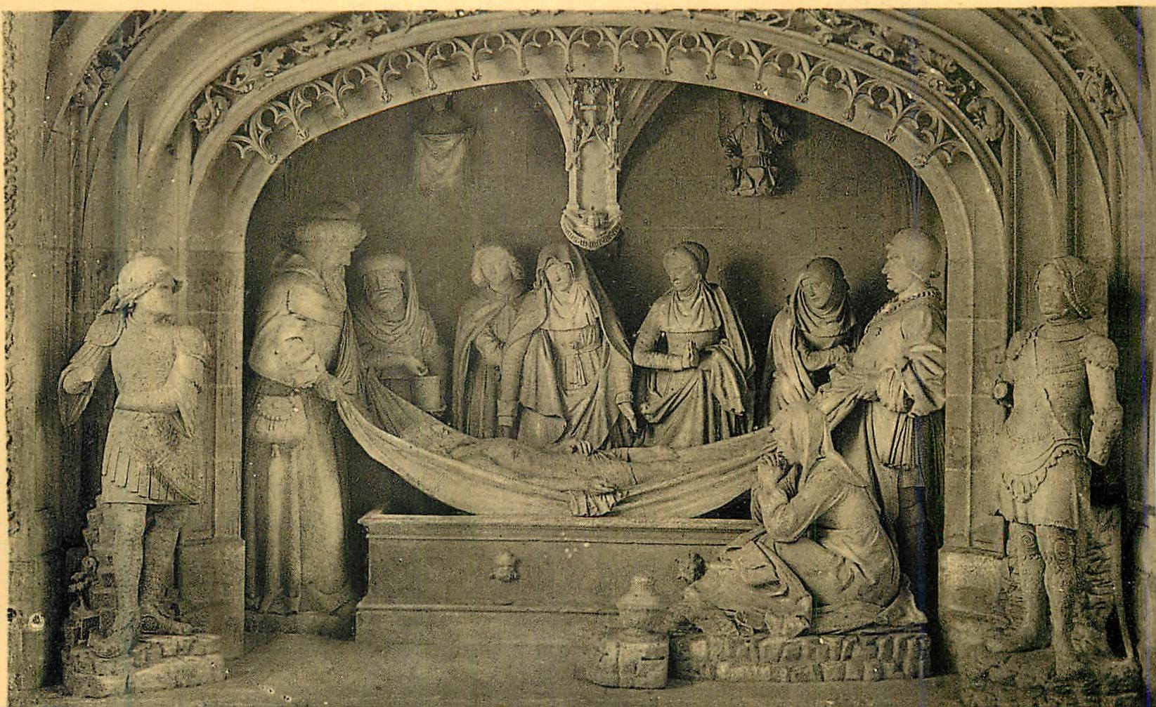 CPM Mise au tombeau Abbaye de Solesmes 