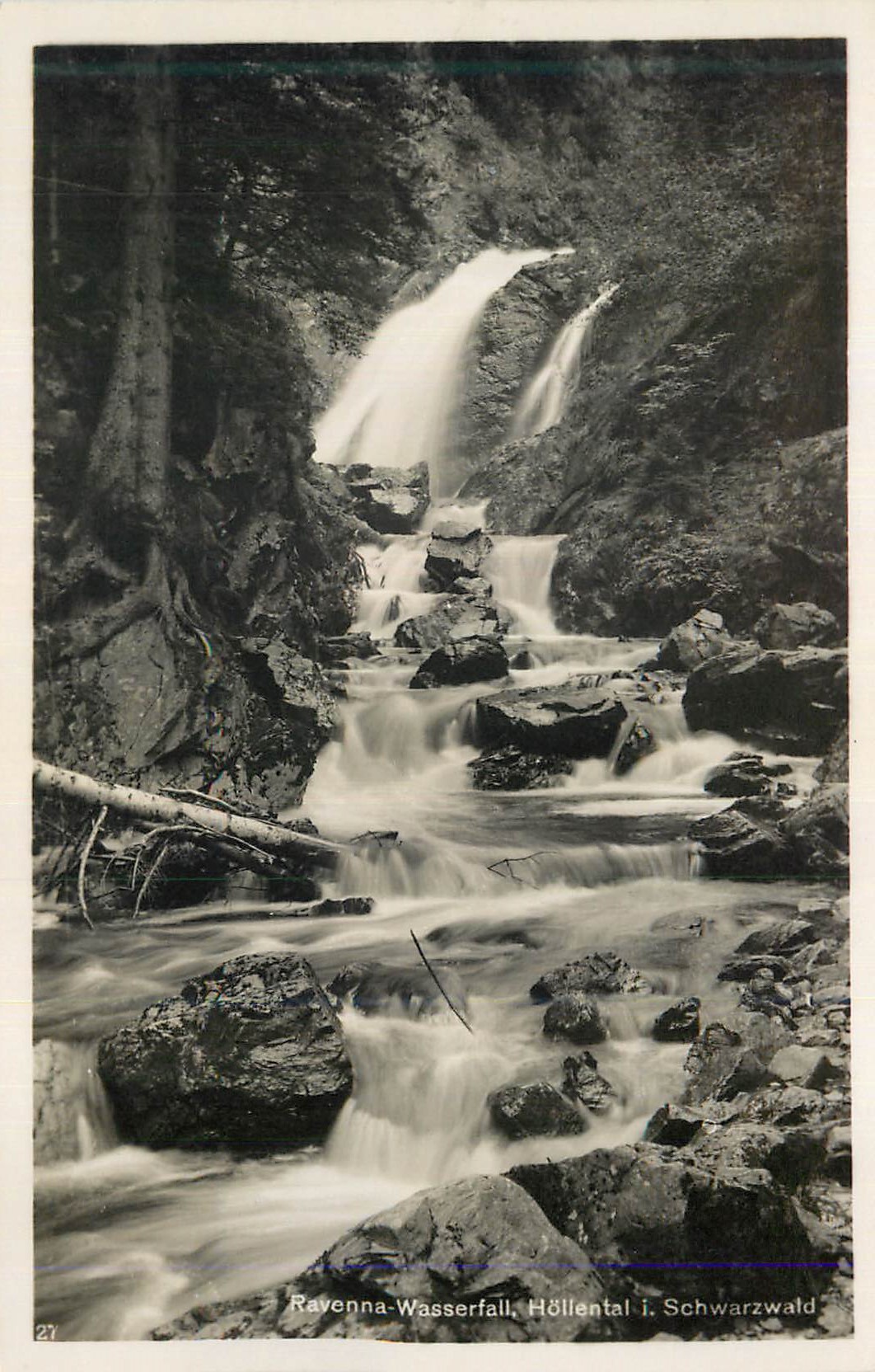 CPM Ravenna Wasserfall Hollental Schwarzwald 