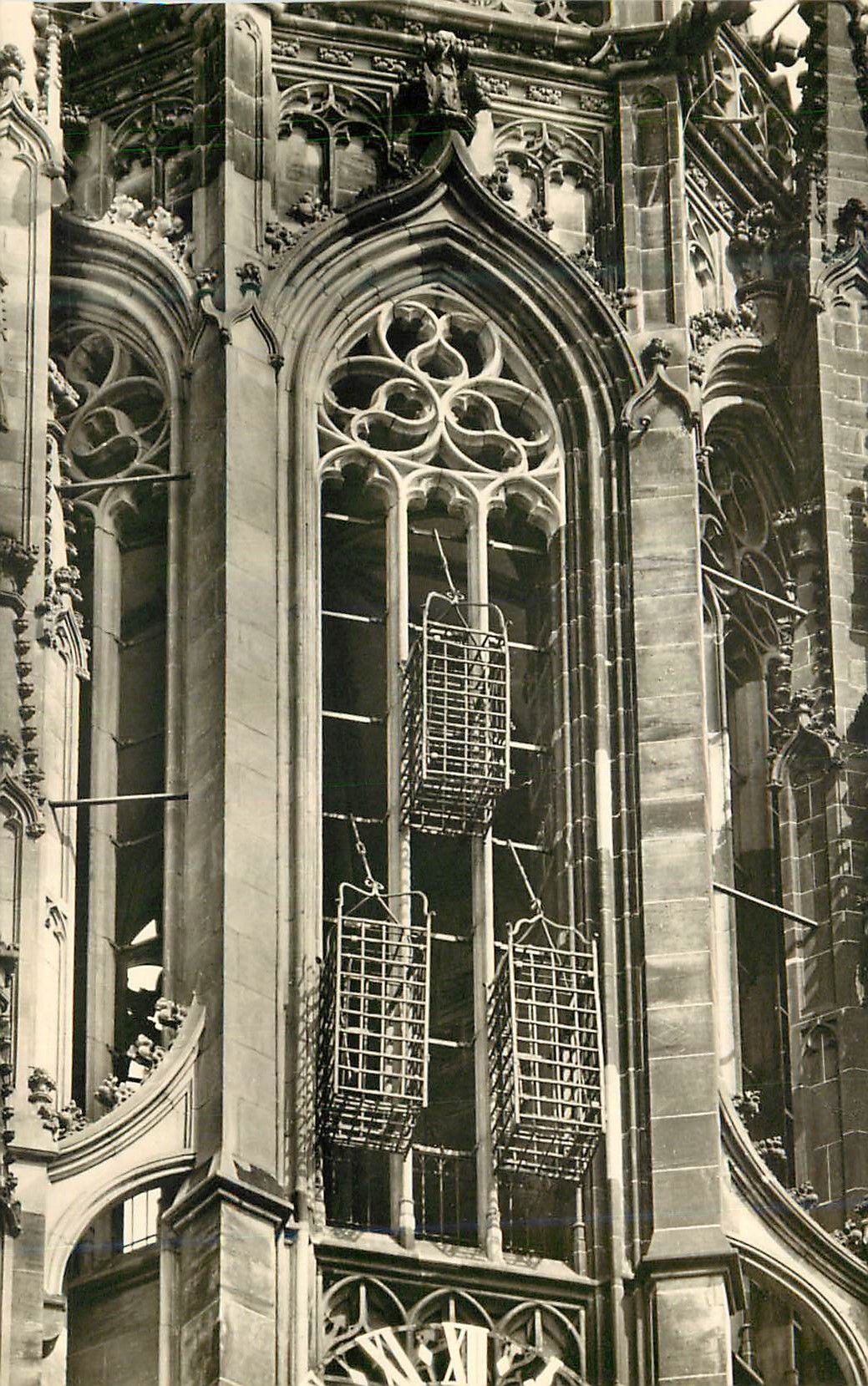 CPM Munster Westf Wiedertauferkotige an der Lambertikirche 