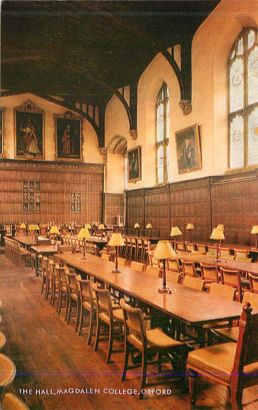CPM The Hall Magdalen College Oxford 