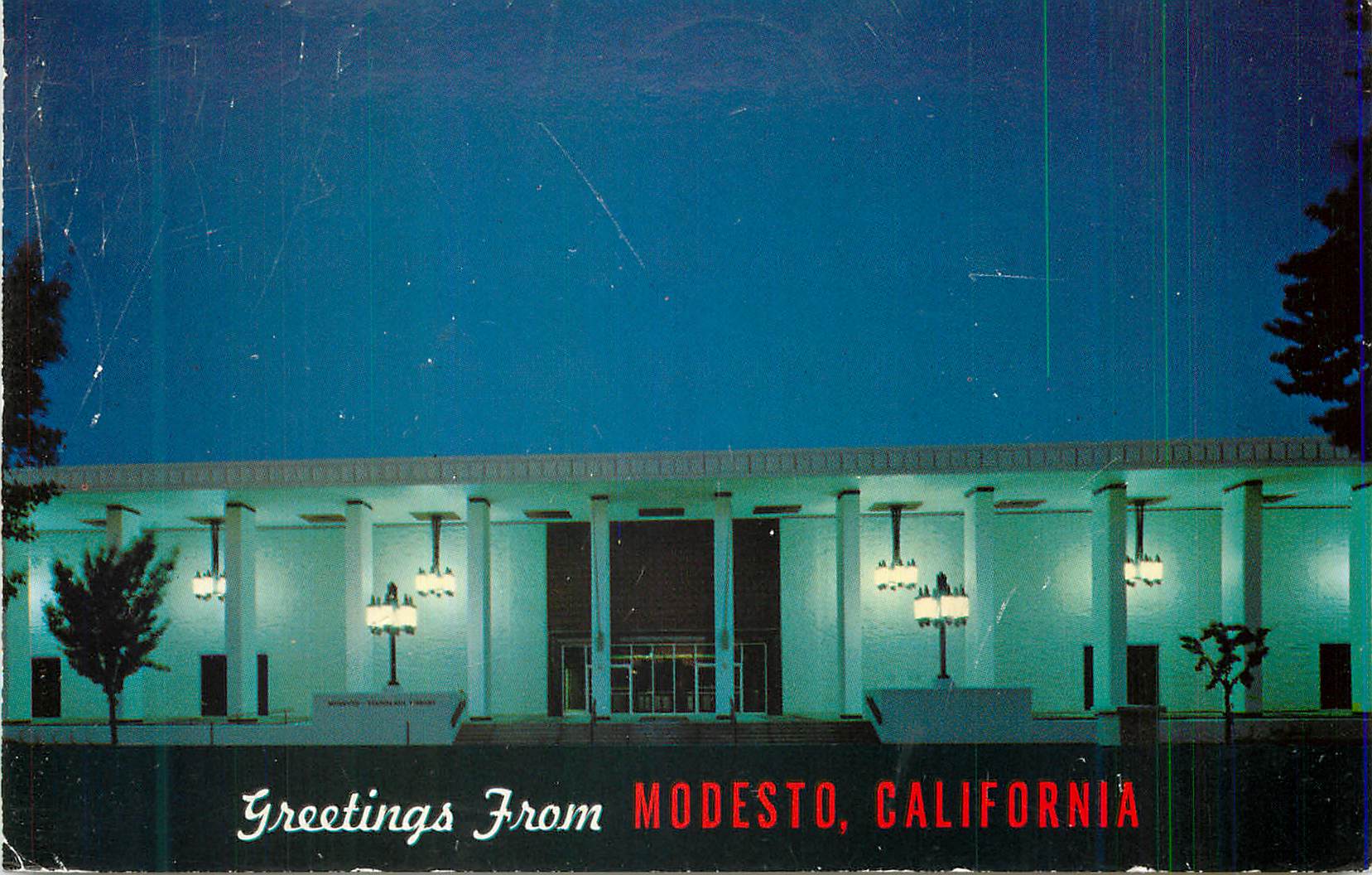 CPM Modesto Stanislau Public Library Built in the city of Modesto and Stanislau County 