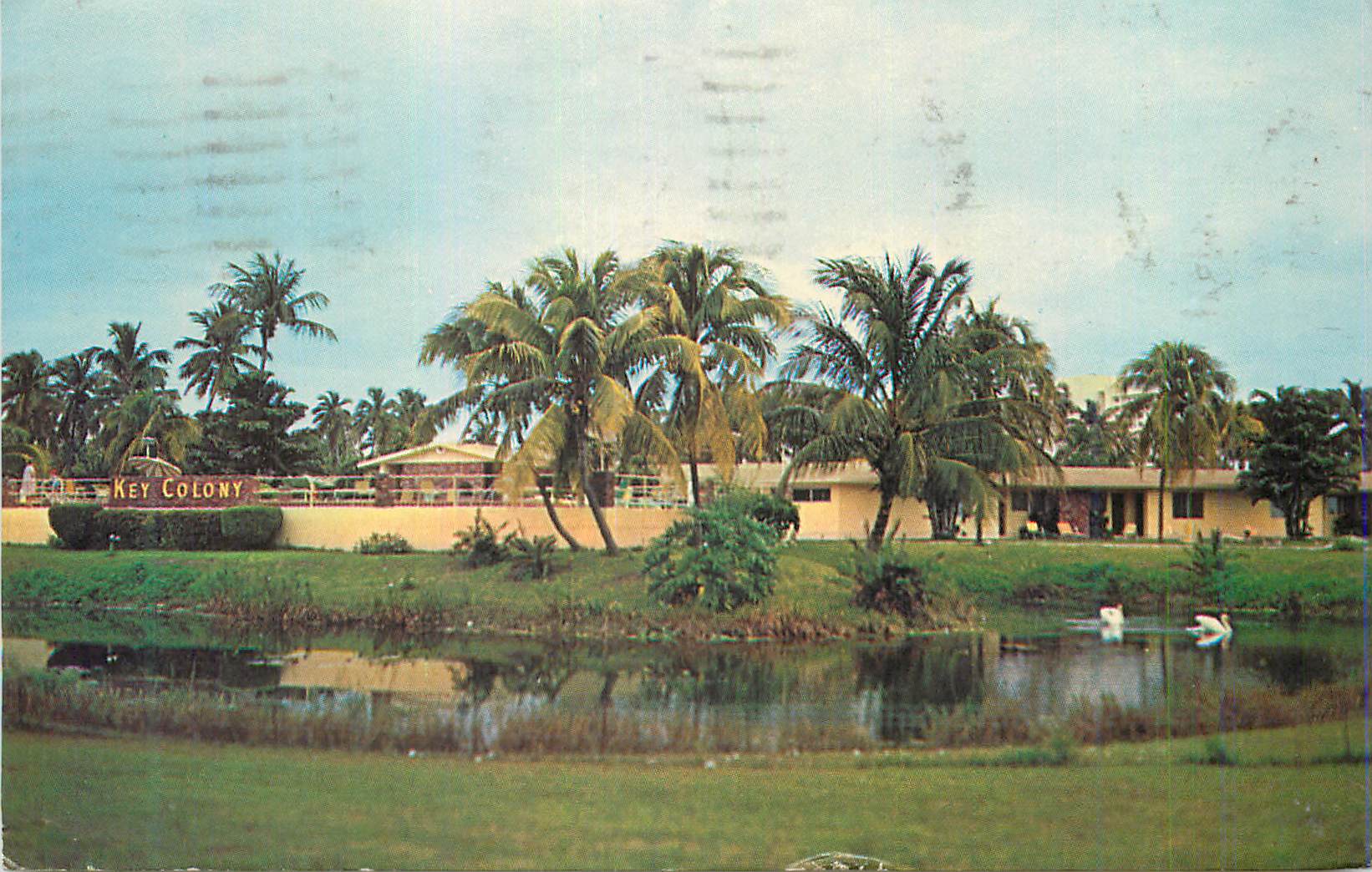 CPM Key Colony Motel Golf Club Miami Florida 