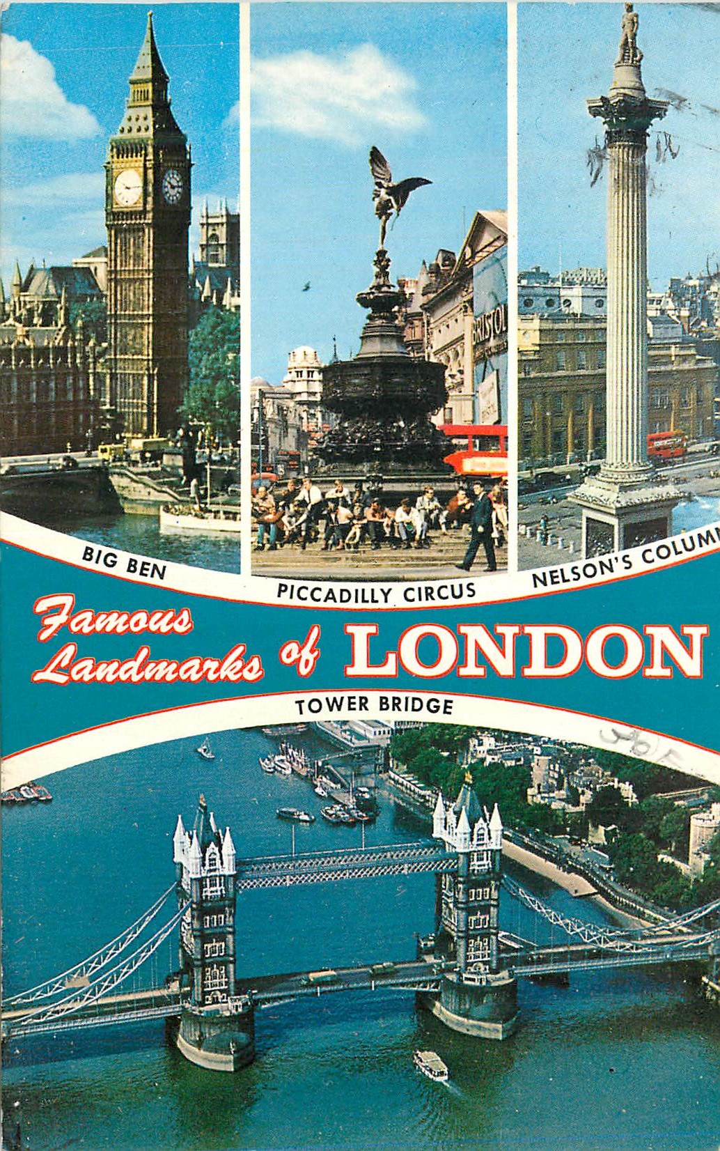 CPM Famous landmarks of London 