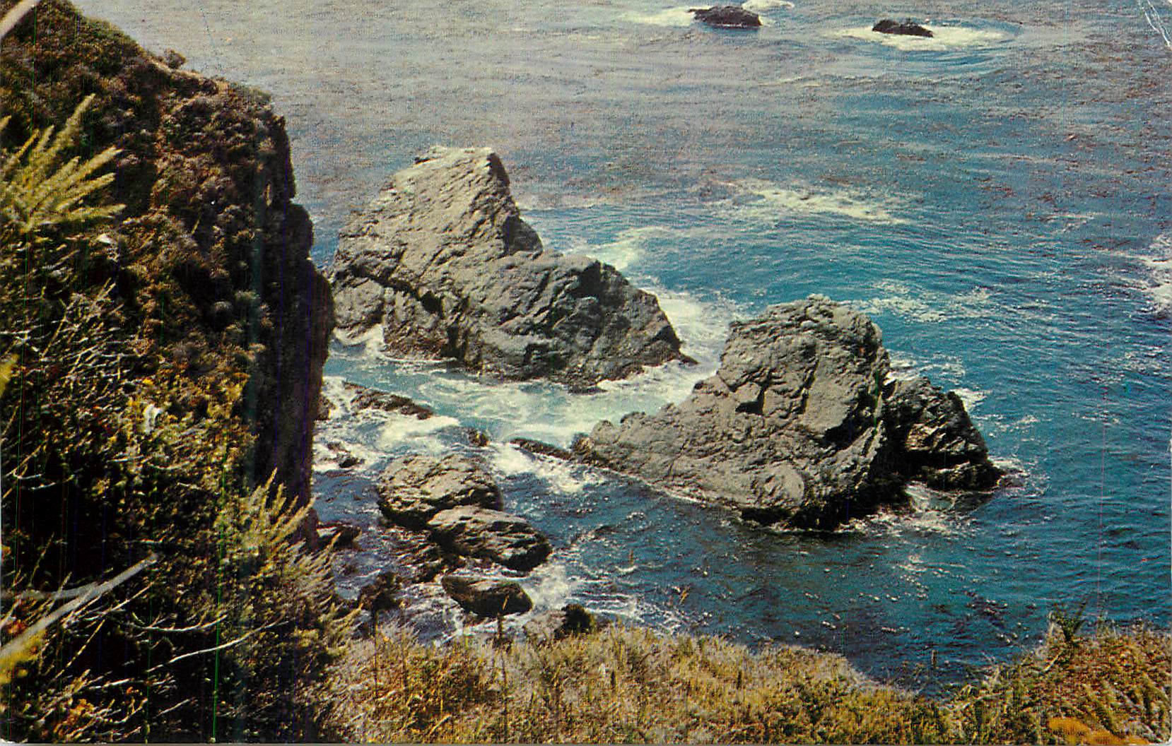 CPM The Pacific Coastline in Big Sur California on Highway I 