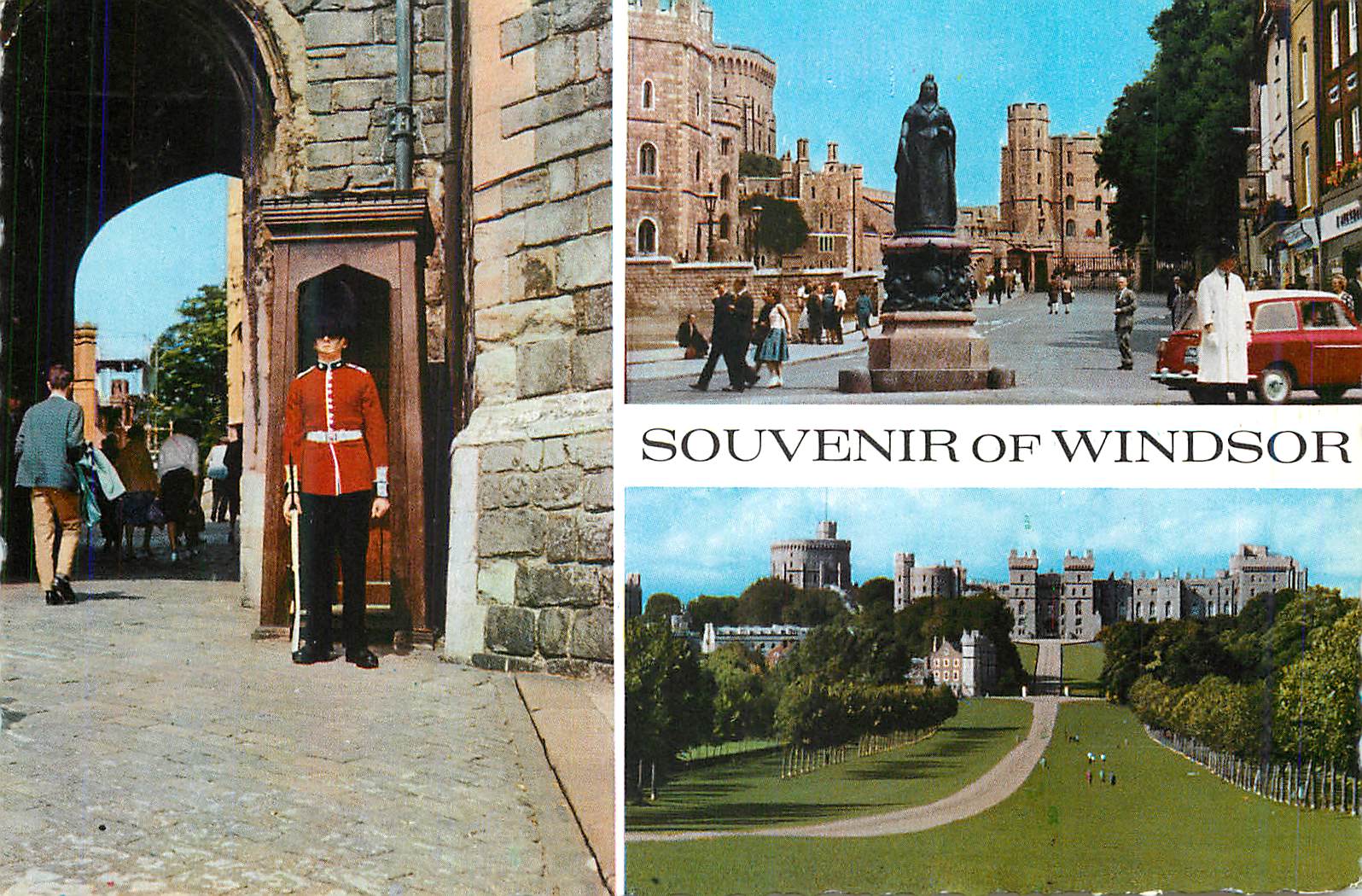 CPM Souvenir of Windsor Militaria