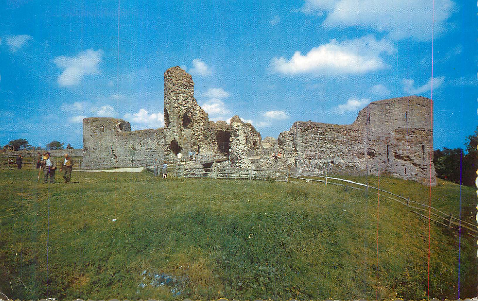 CPM Pevensey Castle near Eastbourne 