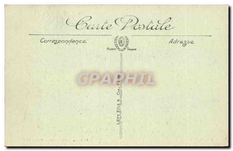 Thann CPA Vue generale et la plaine de l'Ochsenfeld — Rückseite