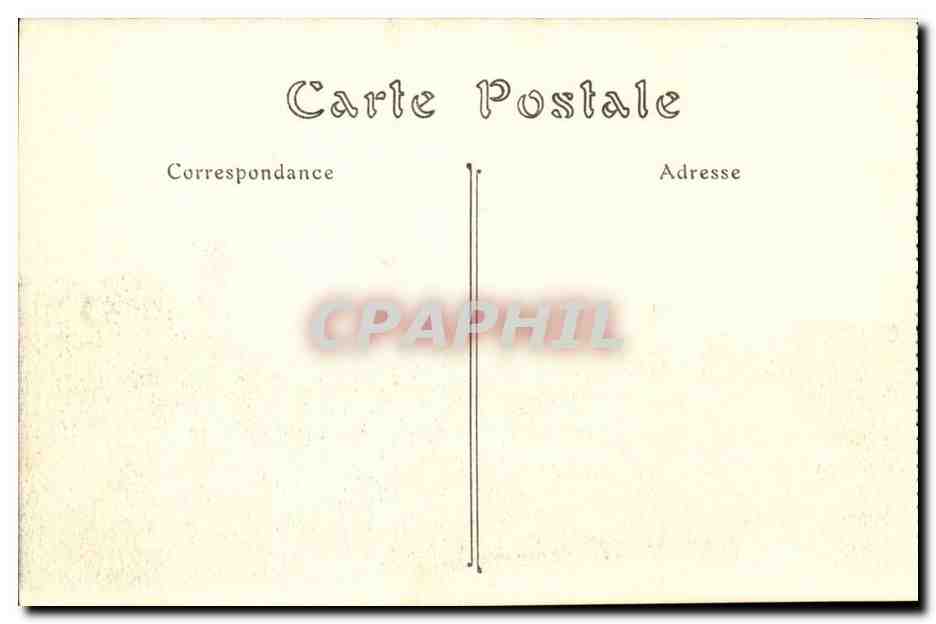 Caen CPA Vue generale prise de l'abbaye aux Dames — Verso