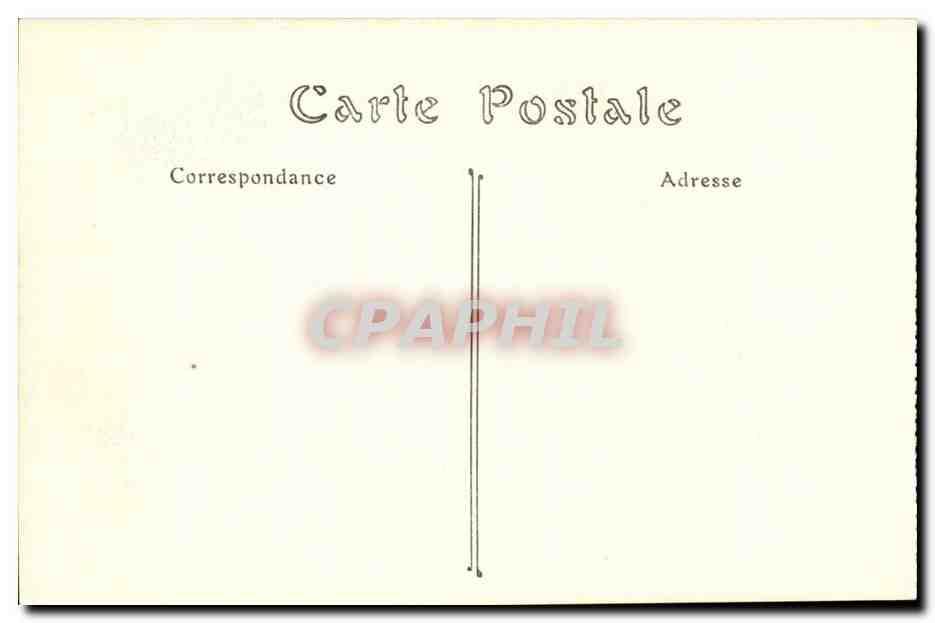 Caen CPA La tour des Gens d'armes (15eme) — Rückseite