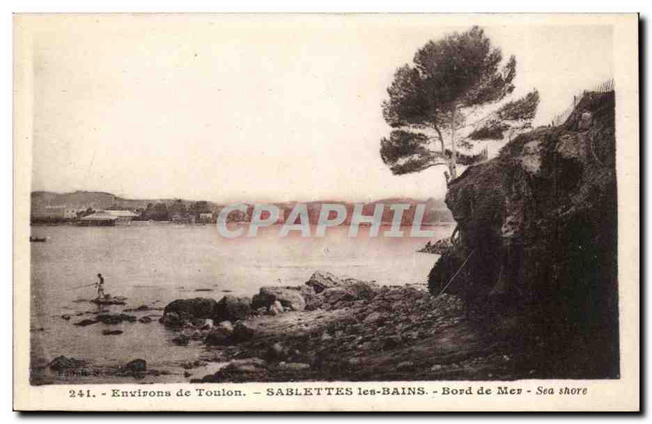 Environs de Toulon CPA Sablettes les Baisn Bord de mer
