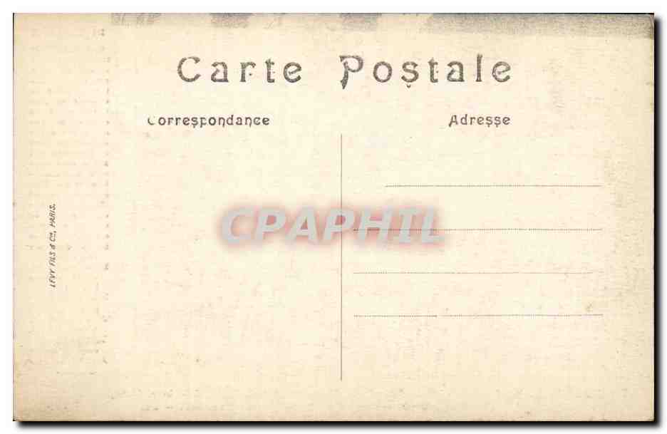 La Vallée de l'Andelle — Légende des Deux Amants (près Pont-Saint-Pierre, Eure) — IIIe Tableau — Caliste après le dévouement d'Edmond — Éditeur LL — Achterkant