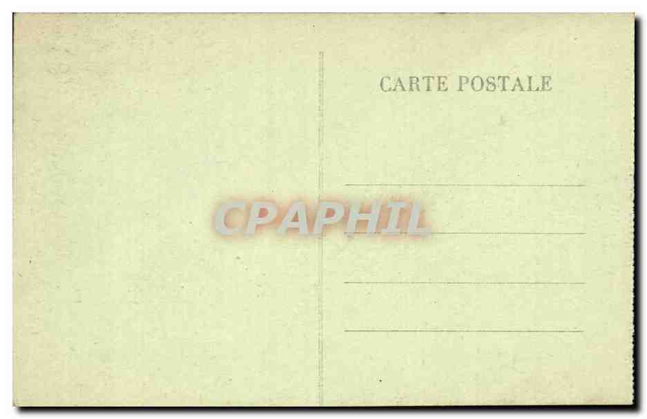 Mende CPA Allee Piencourt — Rückseite