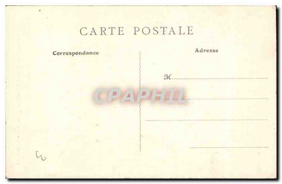Paray le Monial CPA Maison des Chapelins — Rückseite
