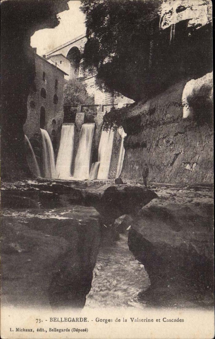 Bellegarde CPA Gorges de la Valserine et cascades