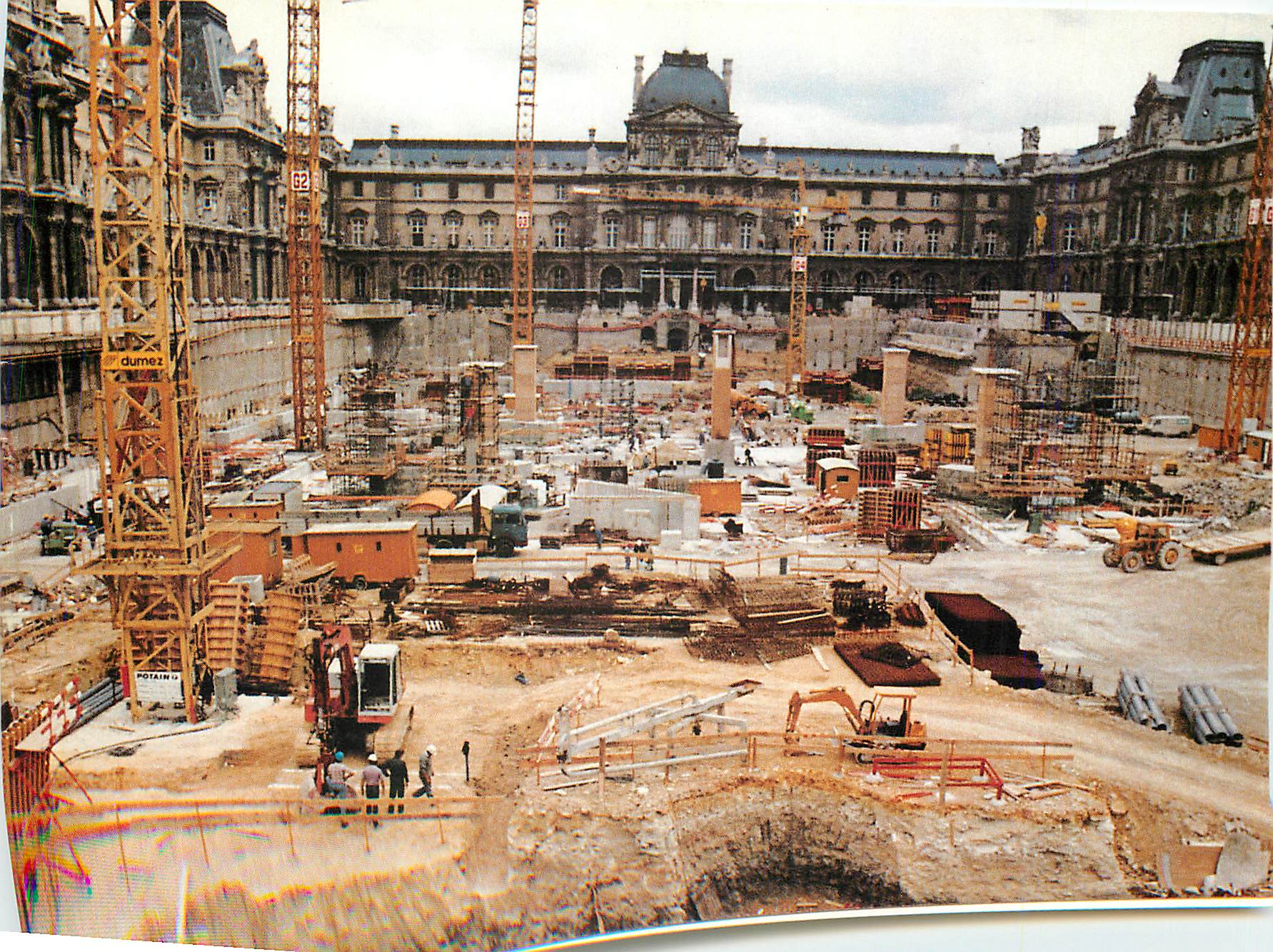 CPM Paris Louvre Travaux Cours
