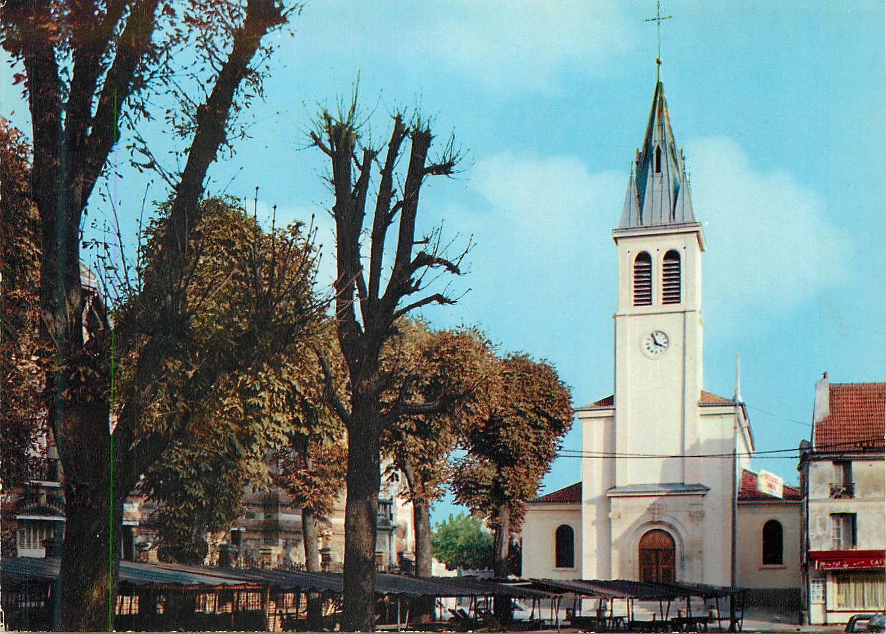 CPM Pierrefitte (seine st denis) l eglise st gervais