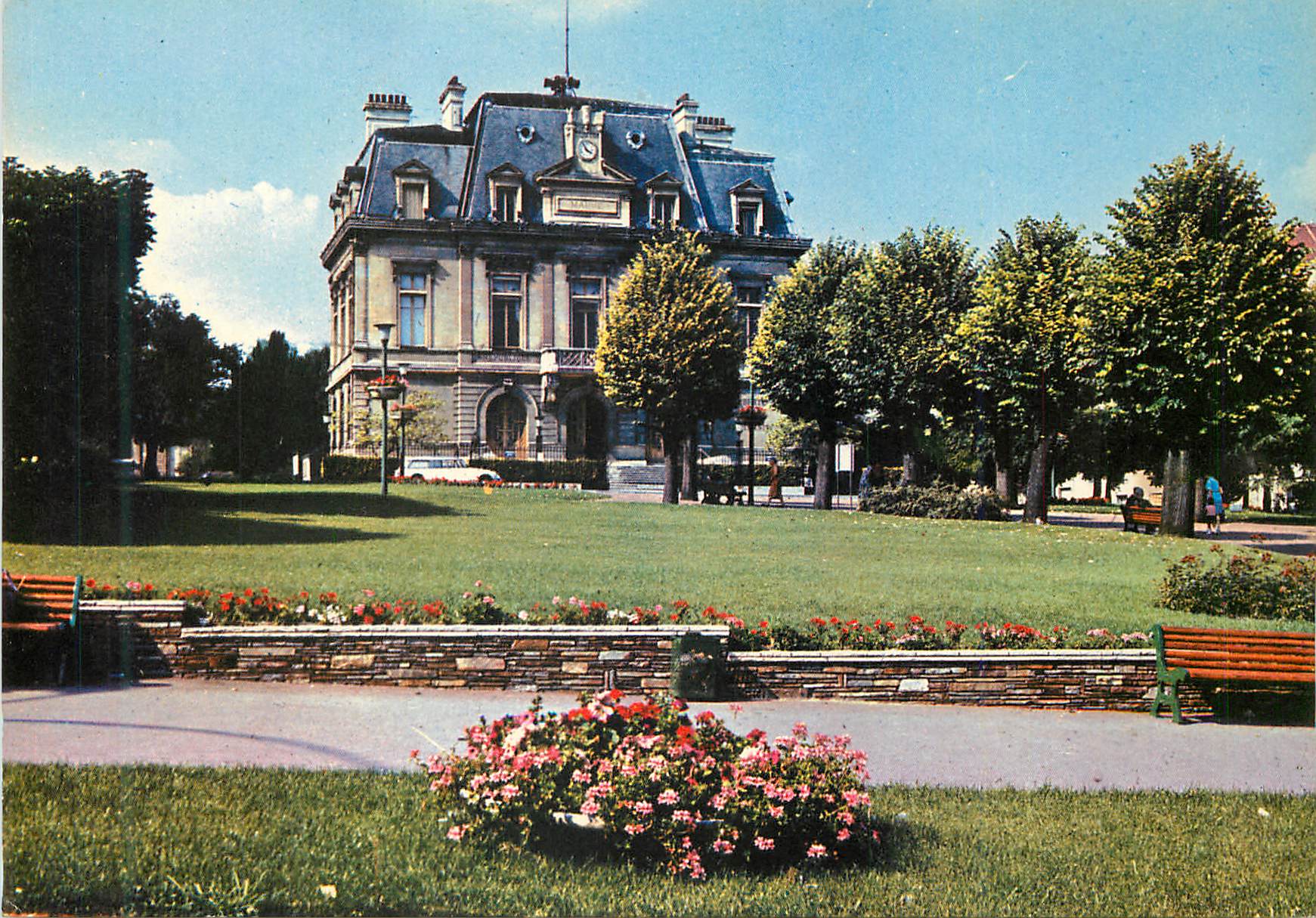 CPM Image de france nogent sur marne la mairie
