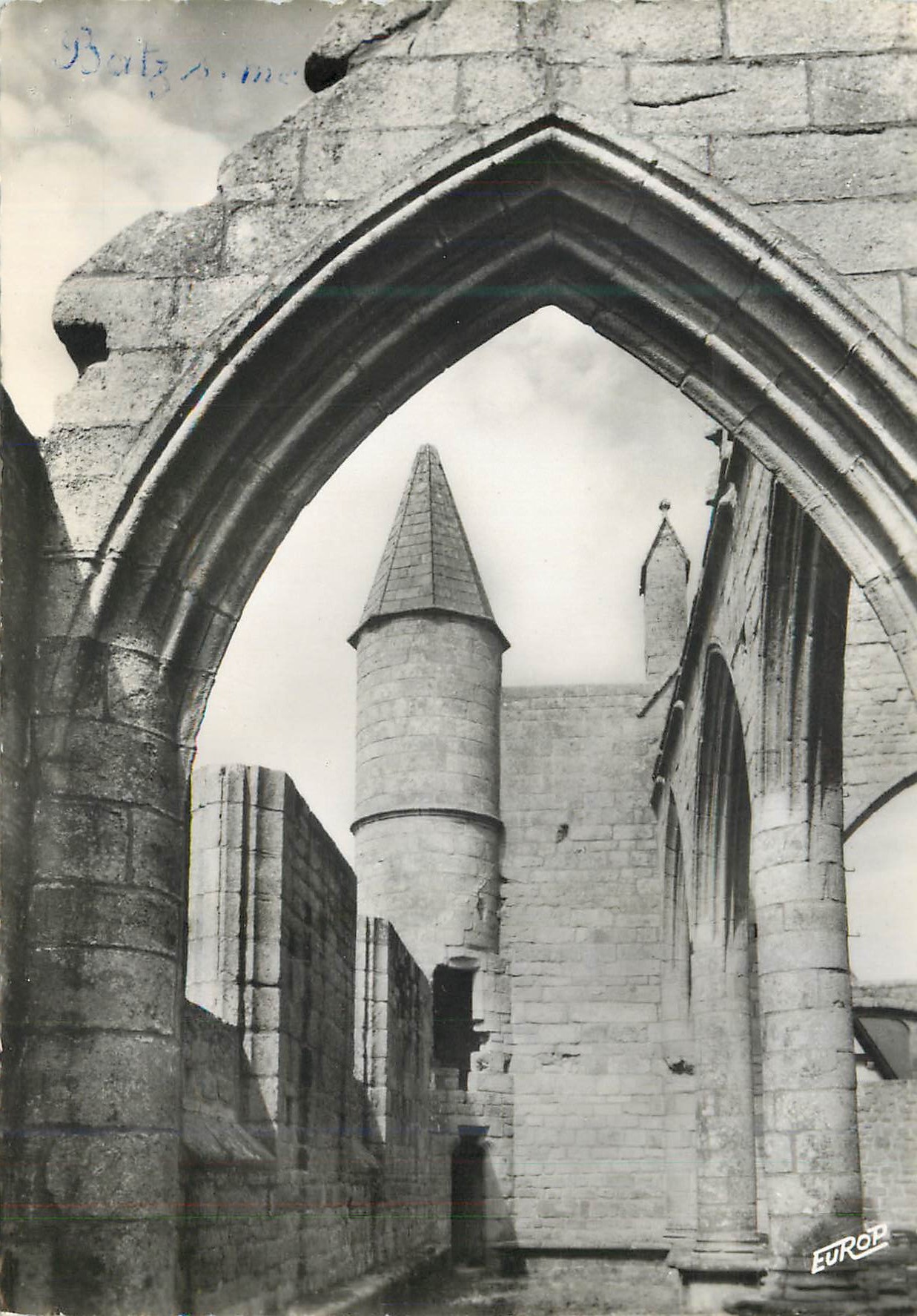 CPM Batz sur mer (l atl) ruine de la chapelle du murier