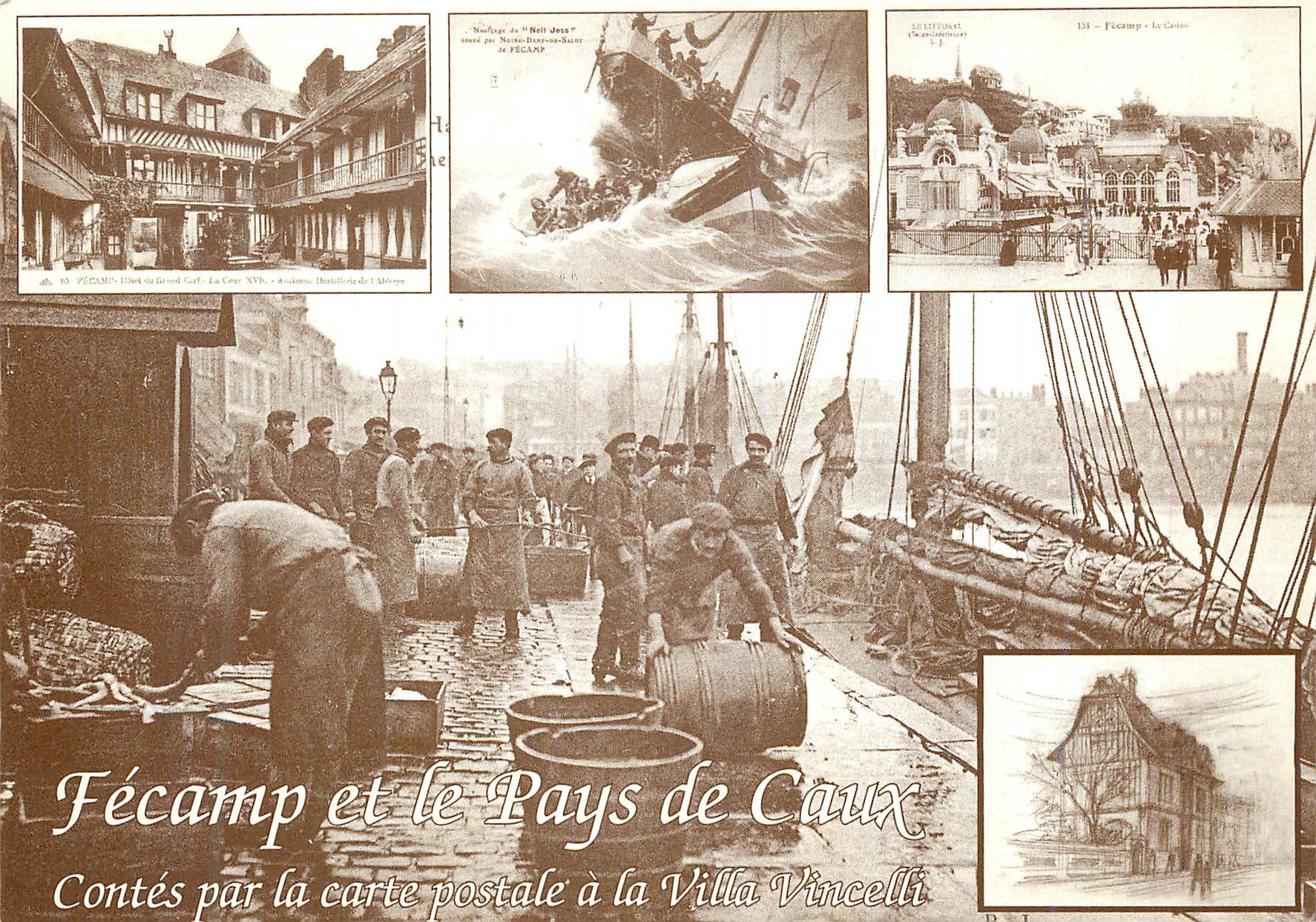 CPM Fecamp et le pays des caux Bateaux
