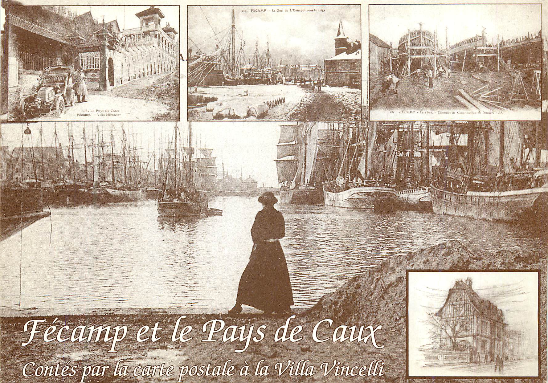 CPM Fecamp et le pays des caux Bateaux