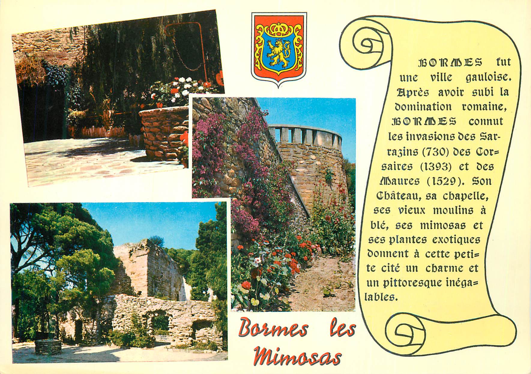 CPM La cote d azur bormes les mimosas (var) la tour du chateau