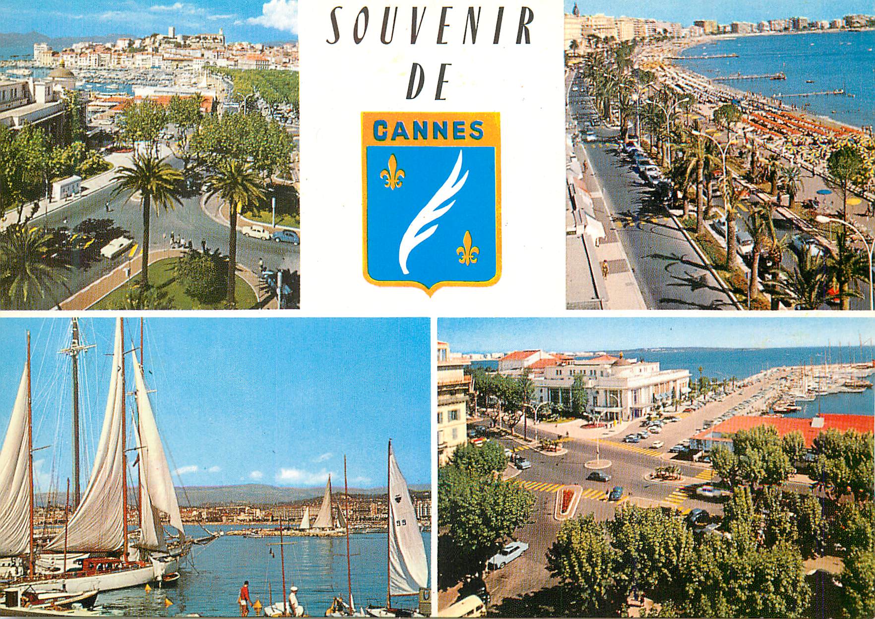 CPM Cannes souvenir de cannes