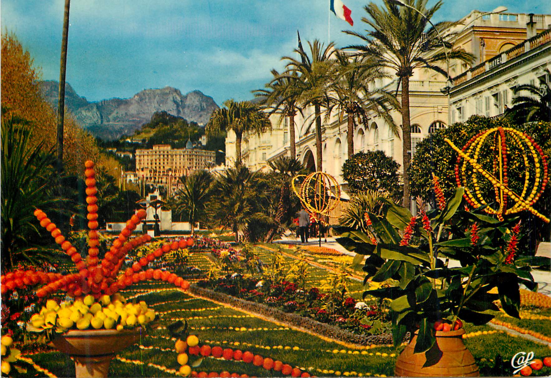 CPM Menton cote d azur carrefour mondial du tourisme cite des fruits d or