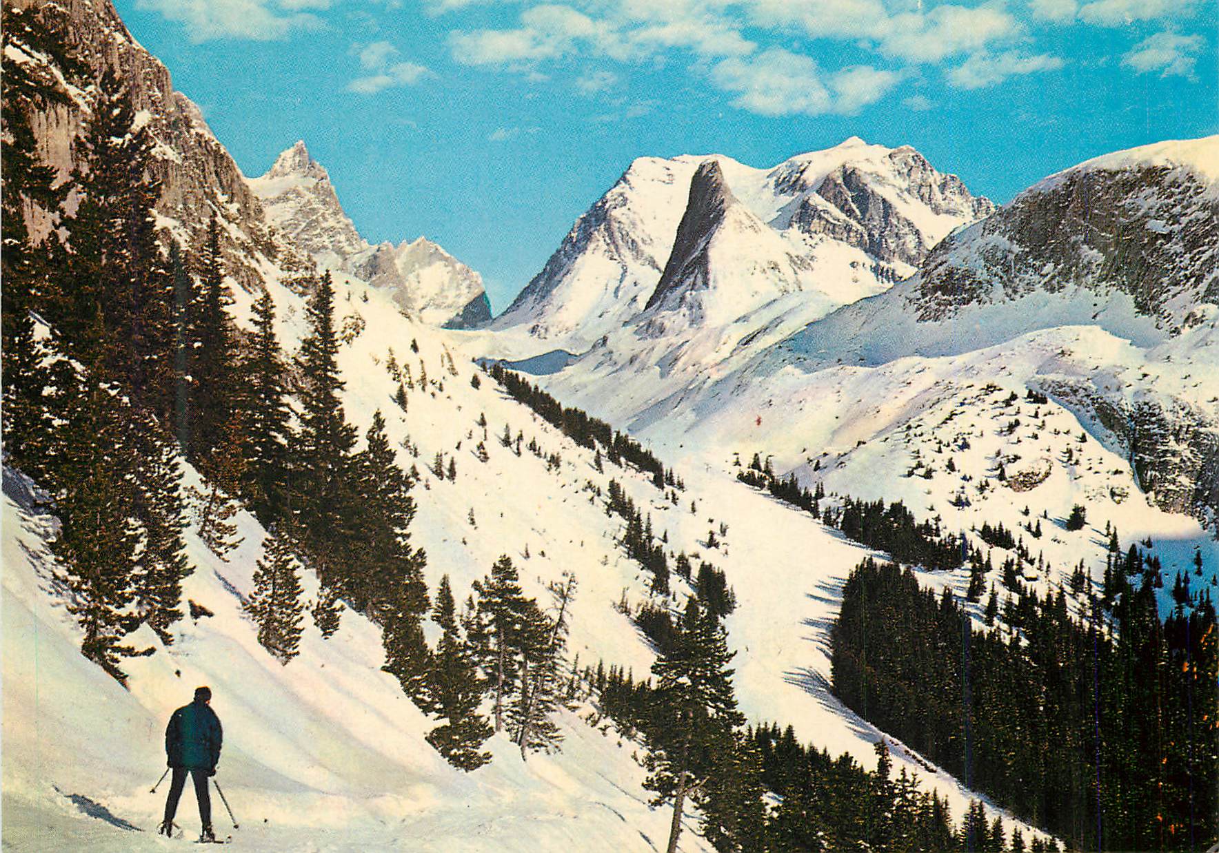 CPM Pralognan la vanoise (savoie) de 1410 a 2265 m les pistes