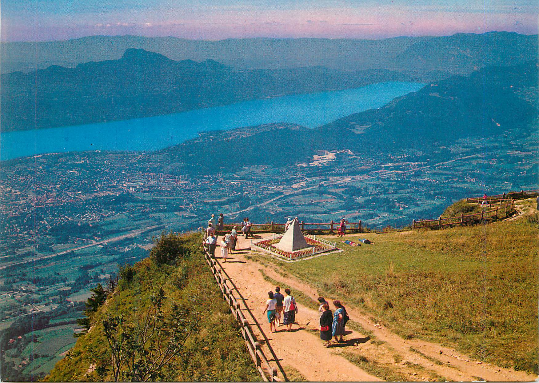 CPM Aix les bains lac du bouguet