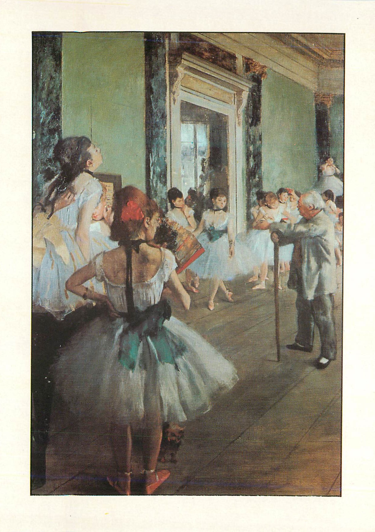 CPM La classe danse Germain Degas