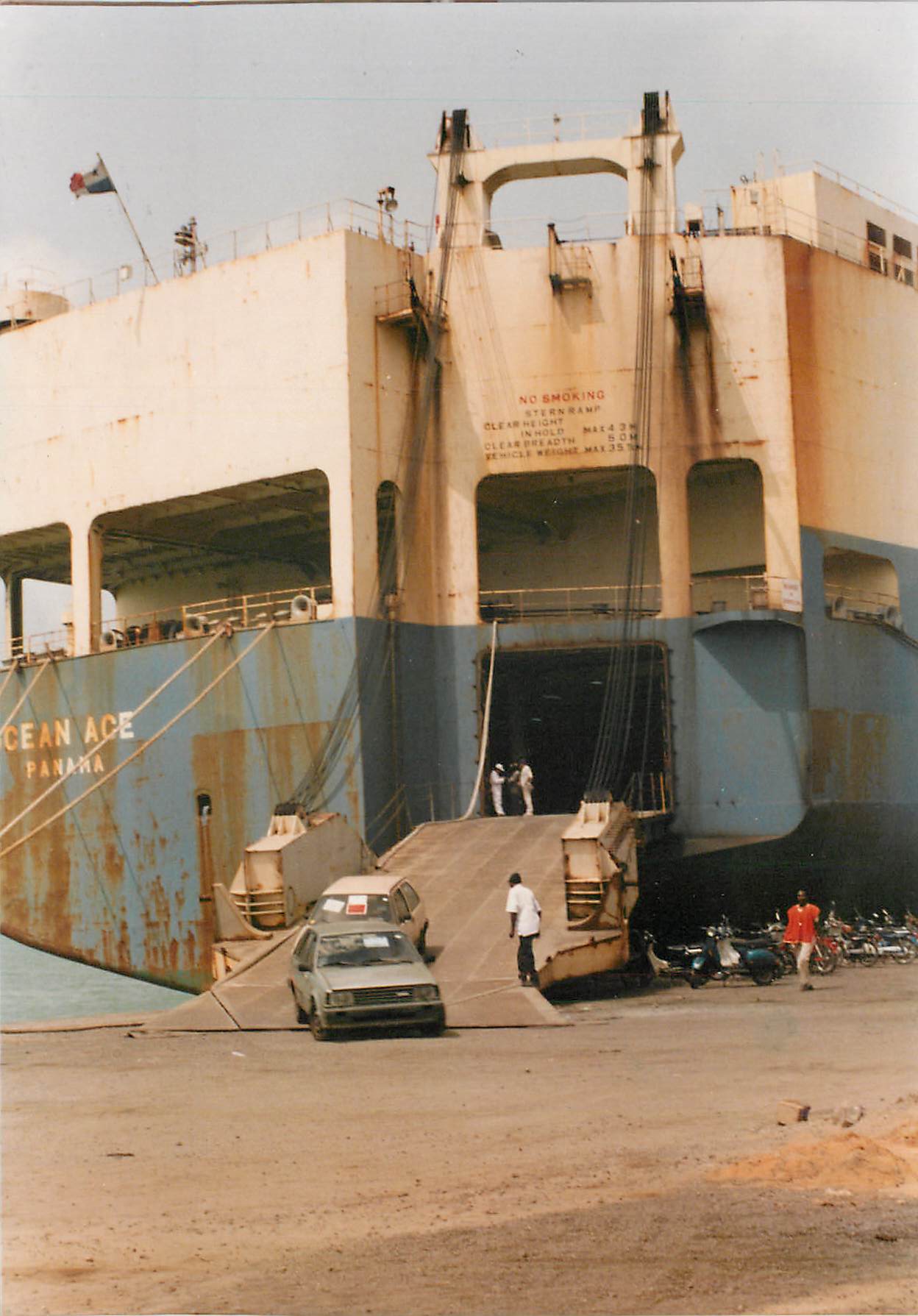 Photo Afrique Bateau Sun Maria Ocean Ace Panama