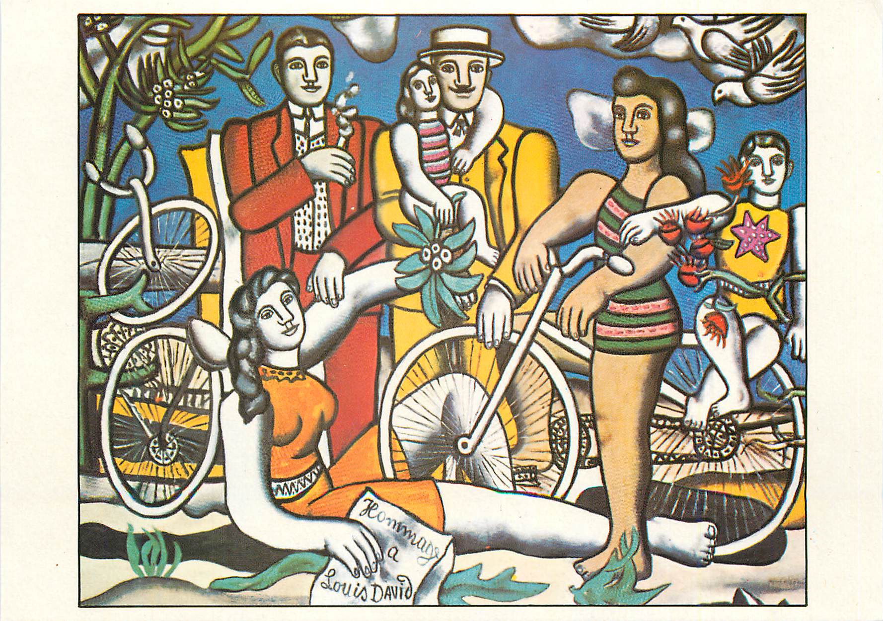 CPM Les loisirs Fernand Leger