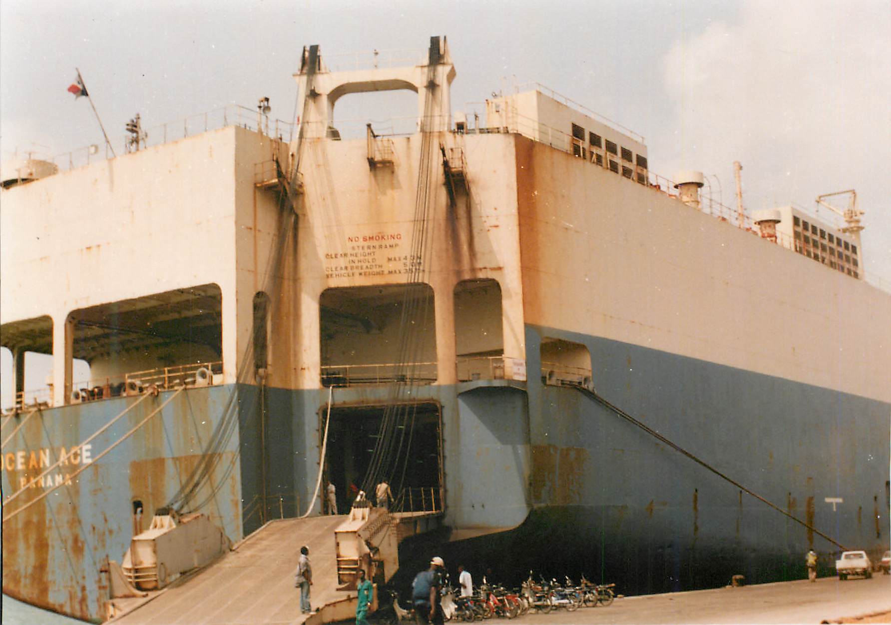 Photo Afrique Bateau Sun Maria Ocean Ace Panama