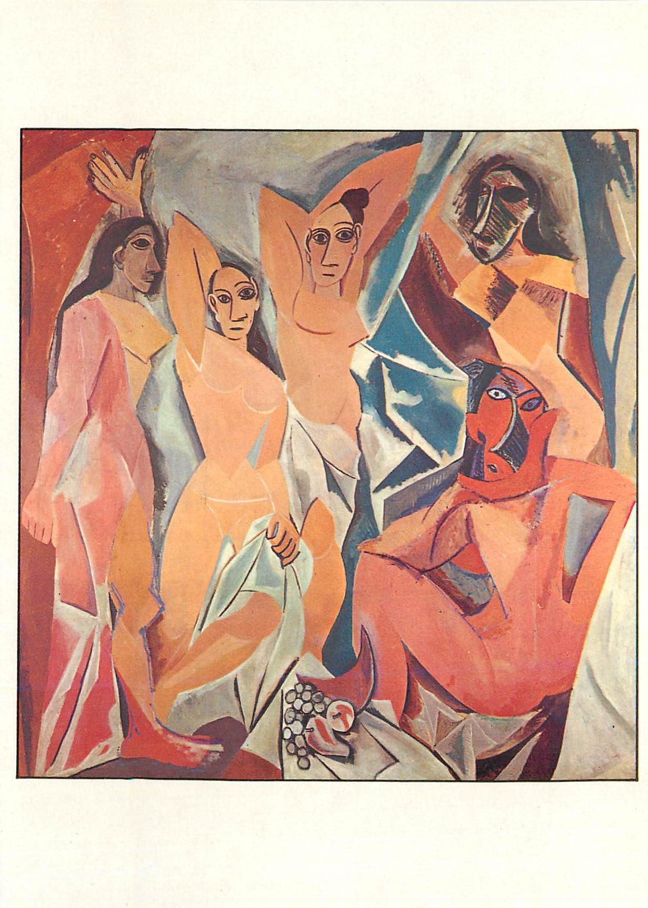 CPM Les demoiselles d avignon Pabloc Picasso