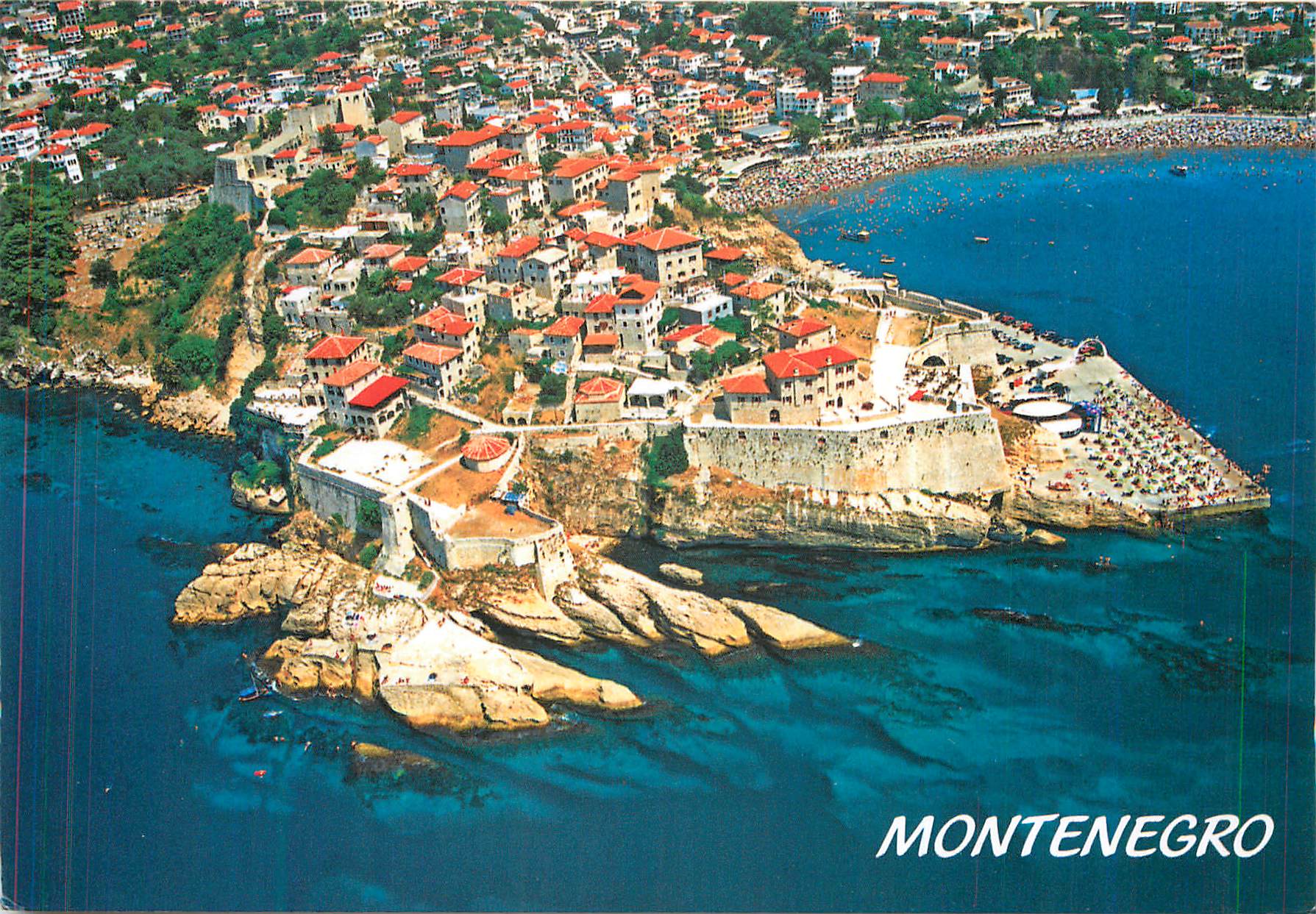 CPM Montenegro ulcinj the old town and small beach