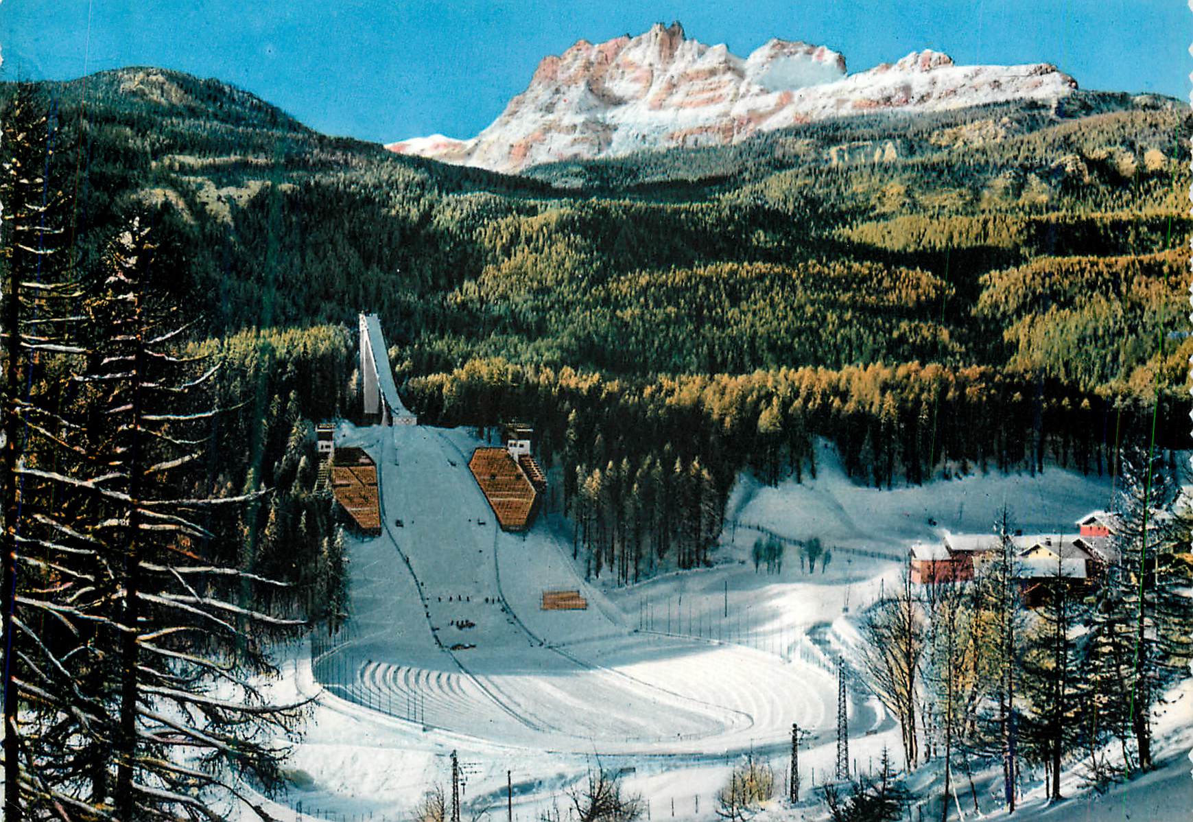 CPM Trampolino olimpico cortina Jeuw Olympiques