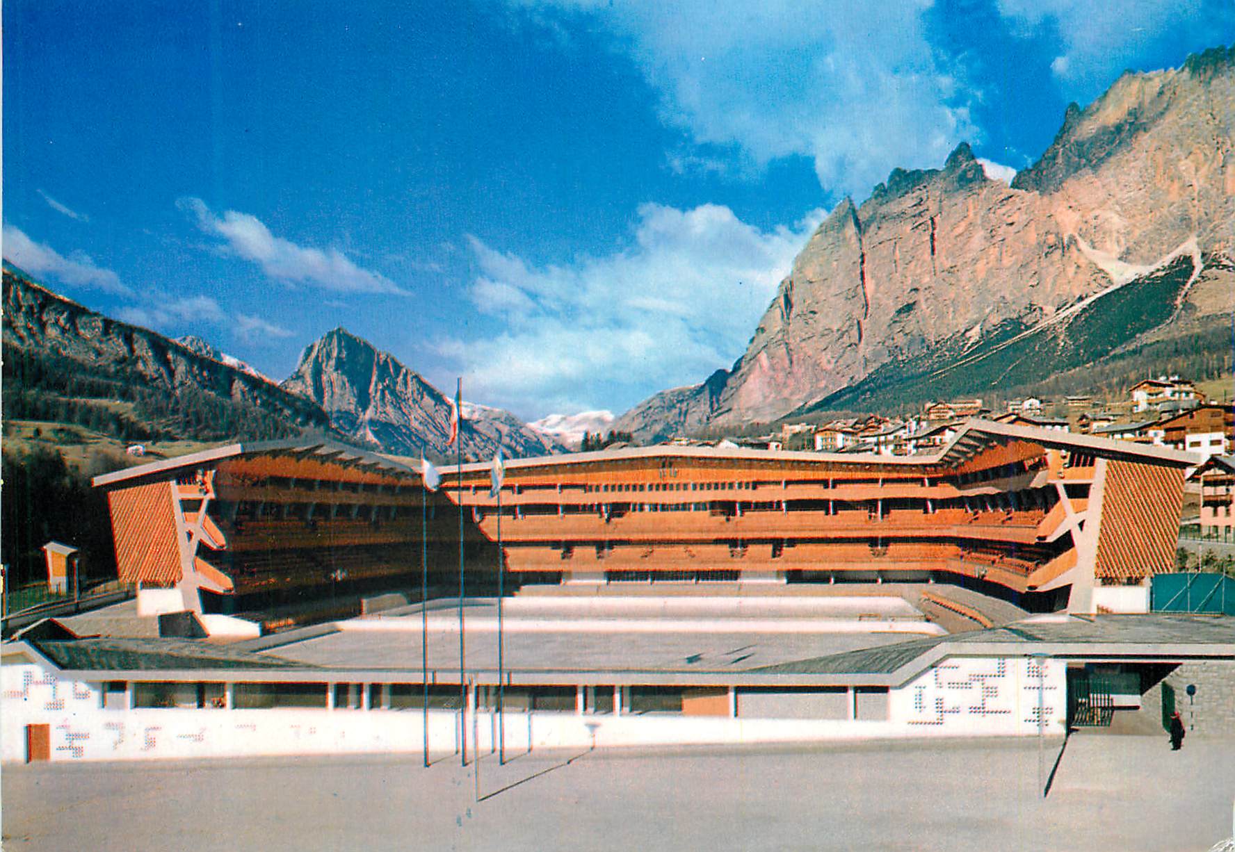 CPM Cortina d ampezzo m 1224 stade olympique de glace Jeux Olympiques