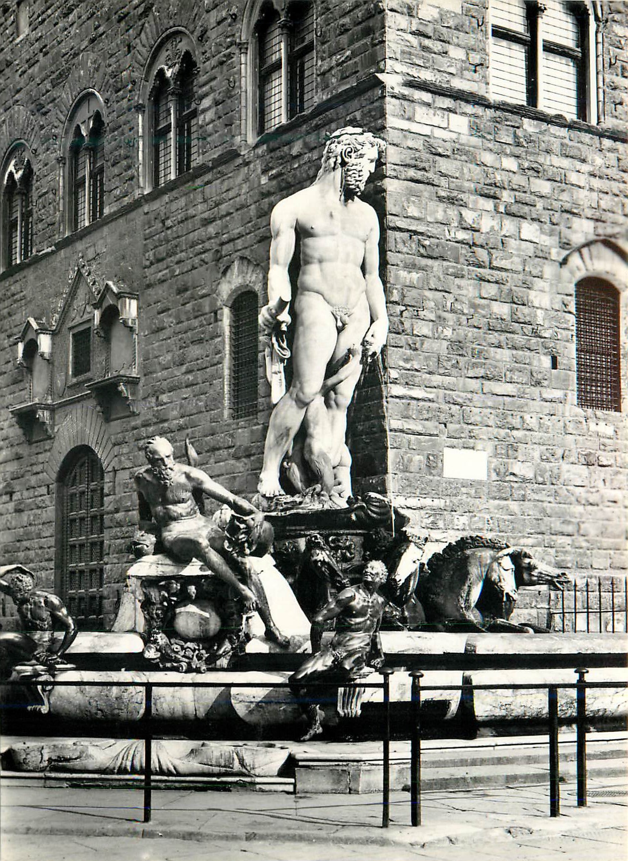 CPM Florence la place de la seigneurie
