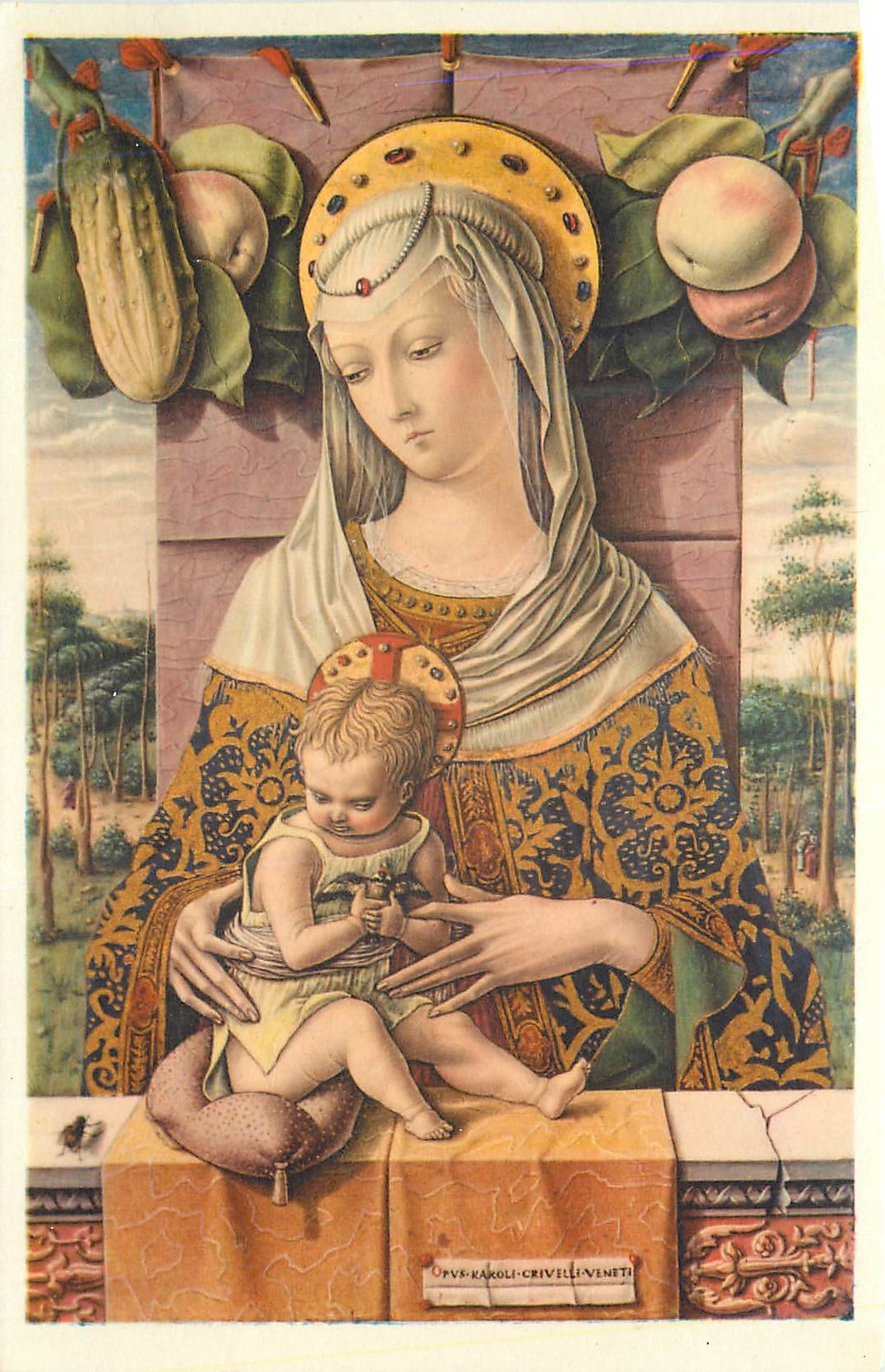 CPM Madonna and child