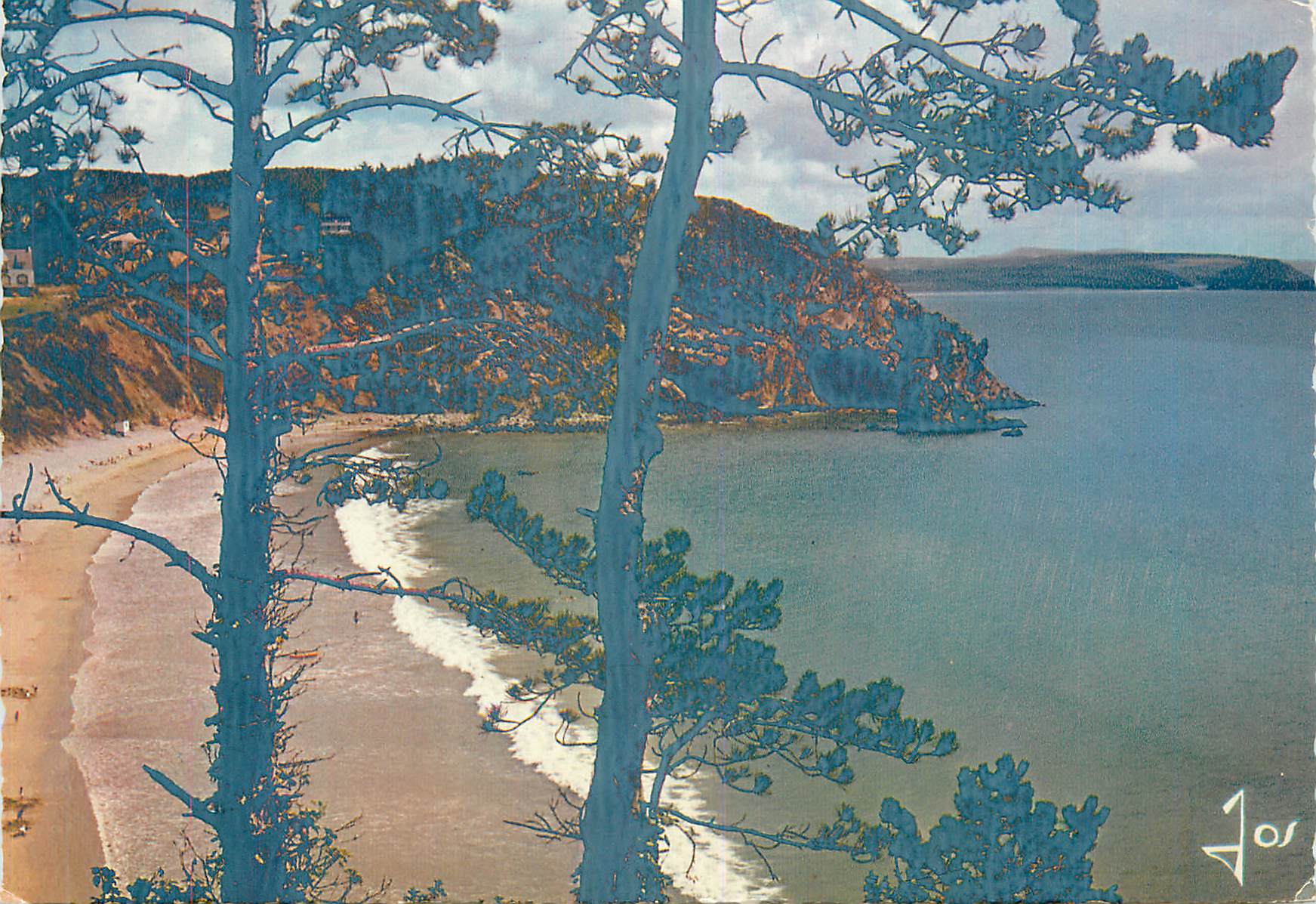 CPM Crozon morgat (finistere) la plage du porzia
