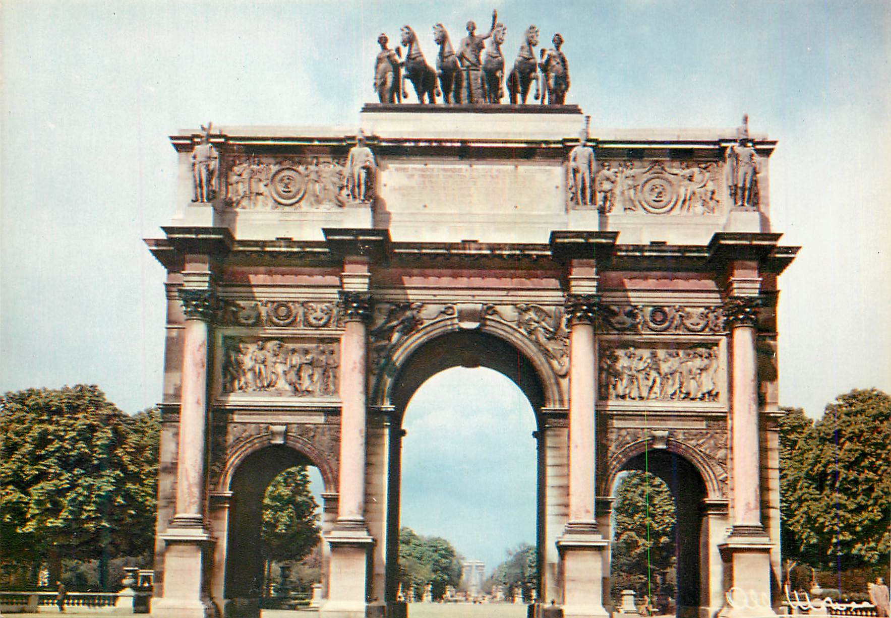 Arc de Triomphe de l'Étoile — Paris — unbekannter Verlag, Seriennummer nicht lesbar