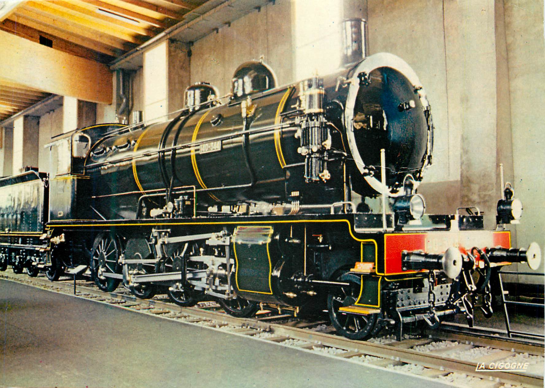 Locomotive à vapeur — La Cigogne — éditeur IA CIGOGNE