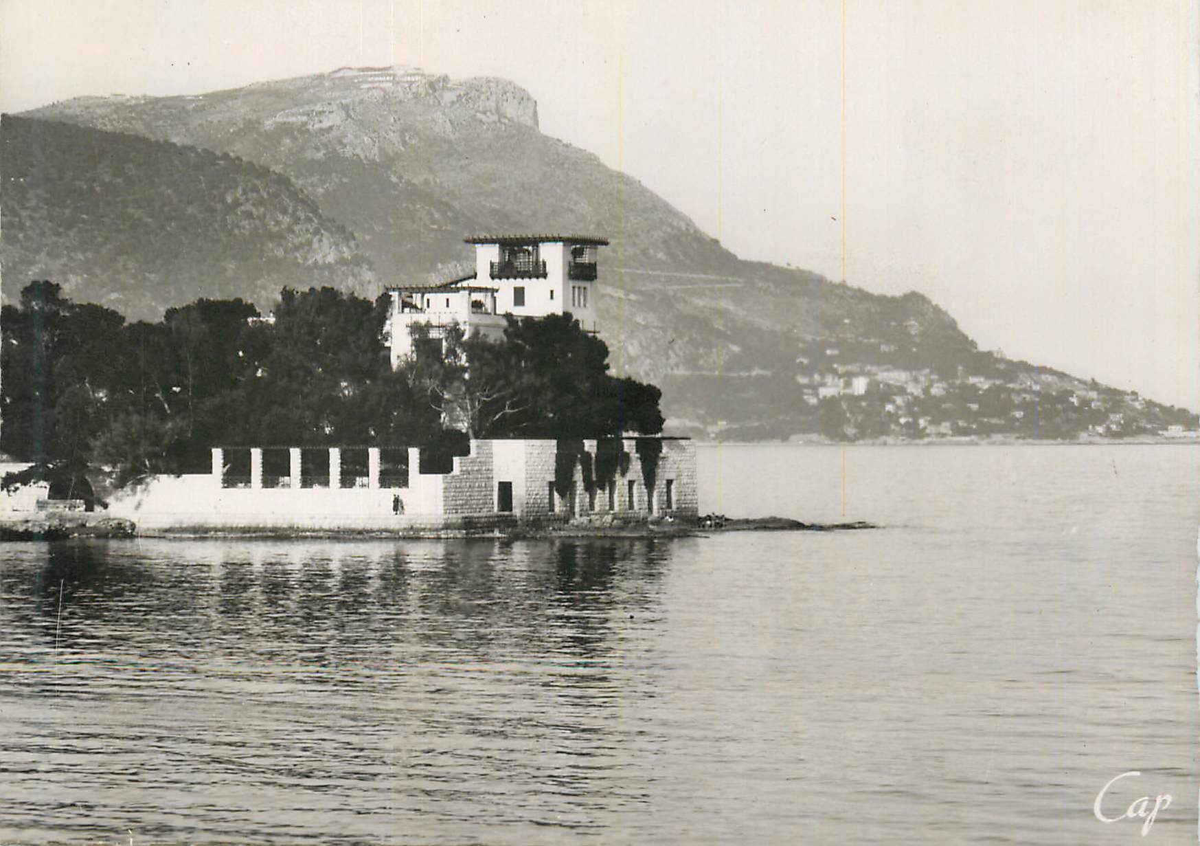 CPM Beaulieu sur mer villa kerylos et le cap d ail