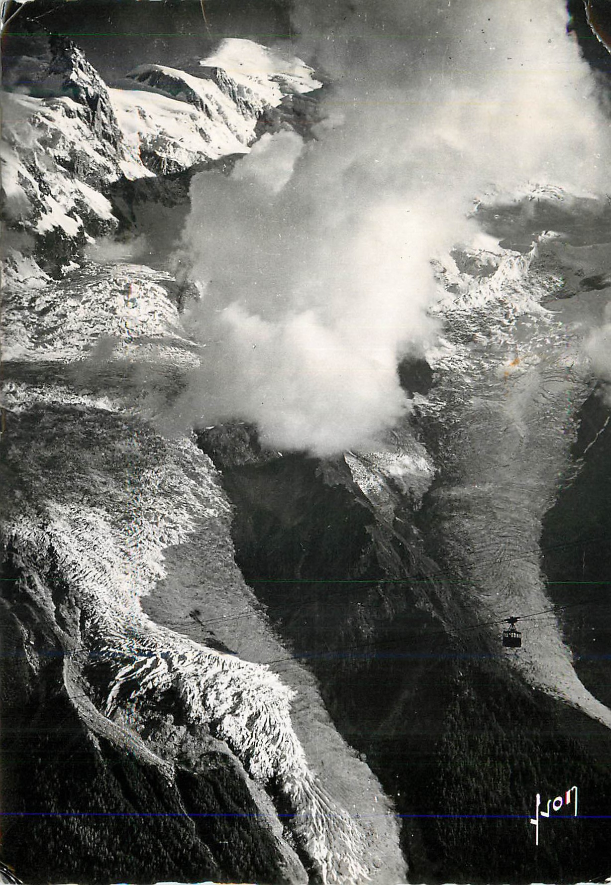 CPM Chamonix (hte savoie) teleferique du brevent et glacier des bossons
