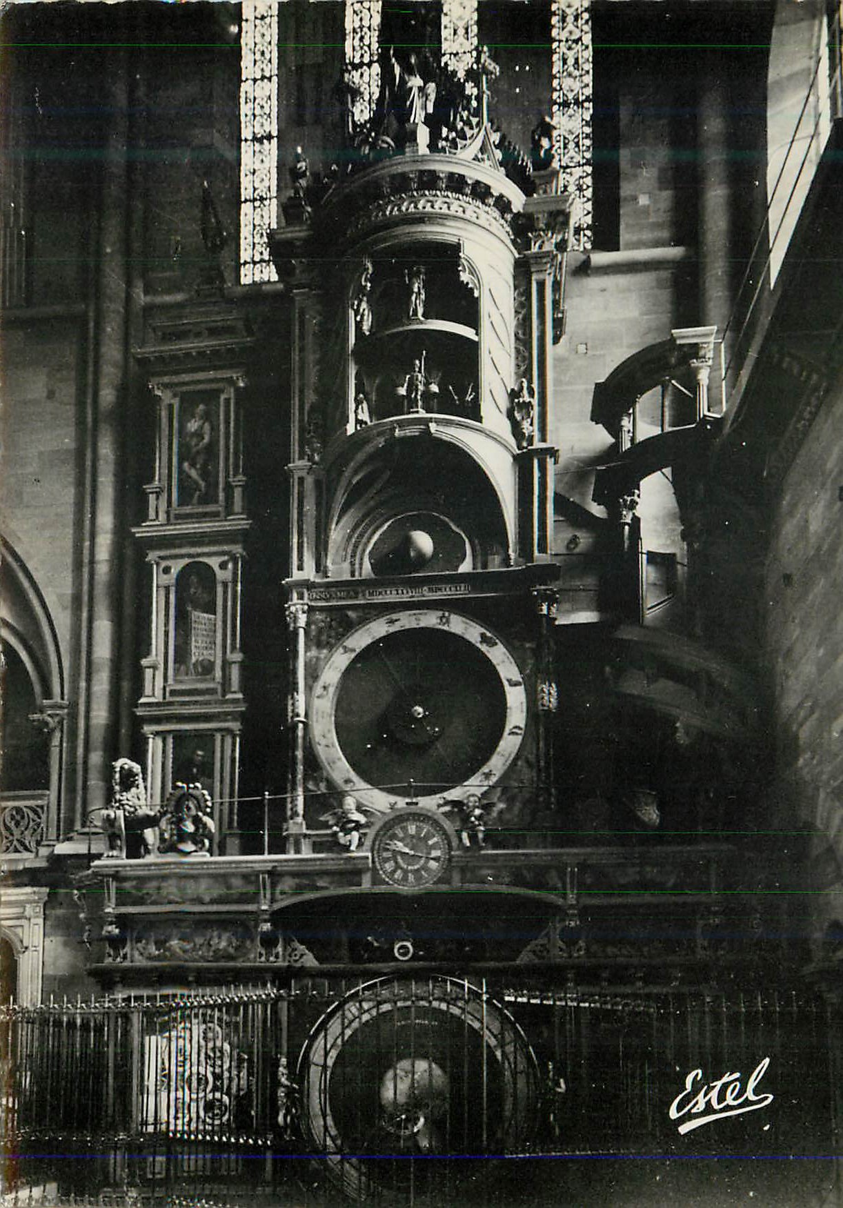 CPM Strasbourg l horloge astronomique de la cathedrale