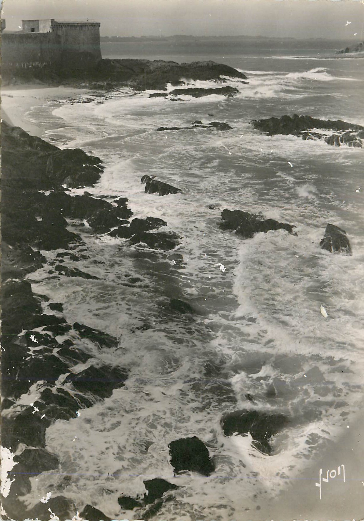 Tarjeta postal moderna Saint Malo (Ille y Vilaine) torre Bidoine