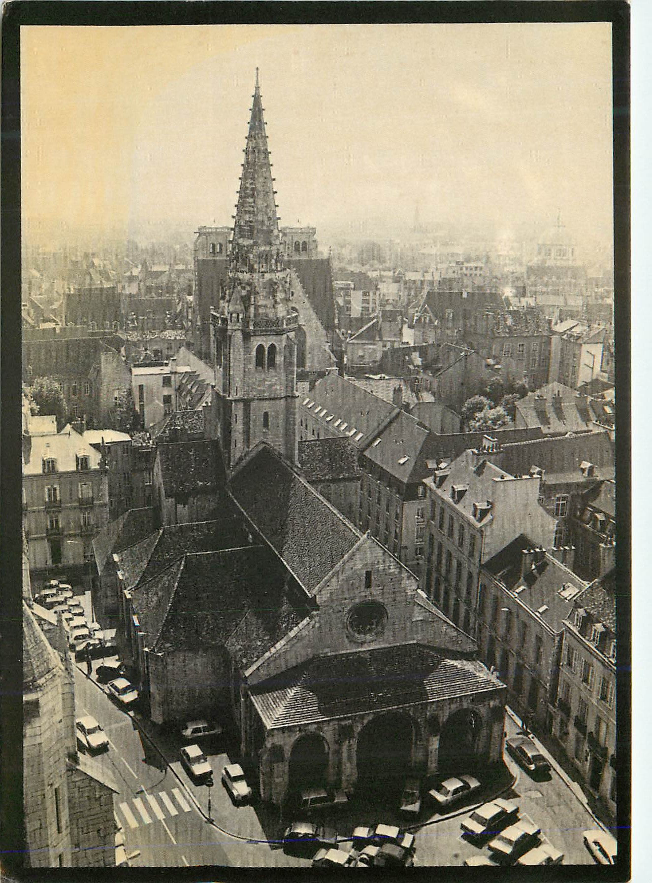 CPM Dijon saint philibert depuis la tour sud de saint benigne