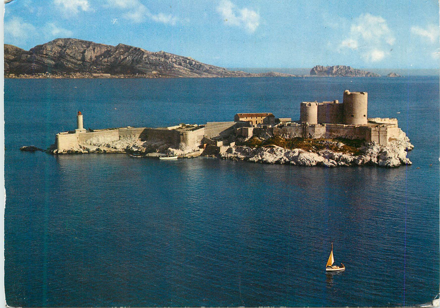 CPM Marseille le chateau d if (monument historique)